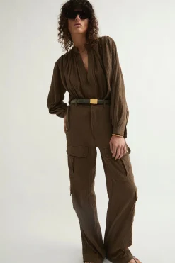 Clearance BLOUSE GATE Chemises Et Tops